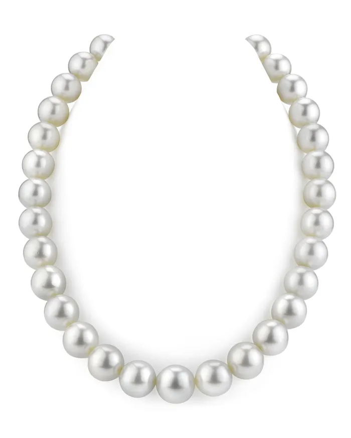 SPT Necklaces White South Sea Pearl Necklace 130140mm AAAA Quality