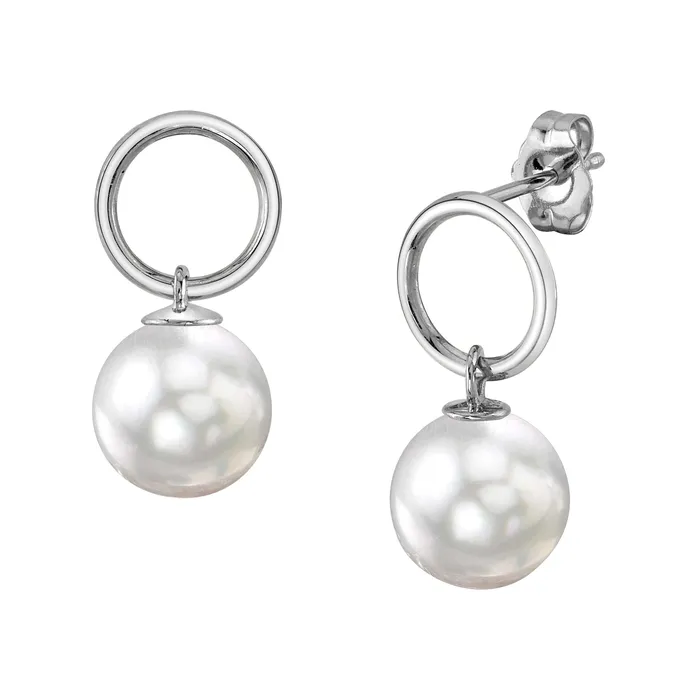 SPT White South Sea Pearl Deena Earrings Earrings