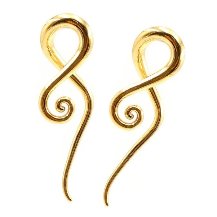 Tentacle Gold Hangers Tulsa Body Jewelry PreStyled Sets