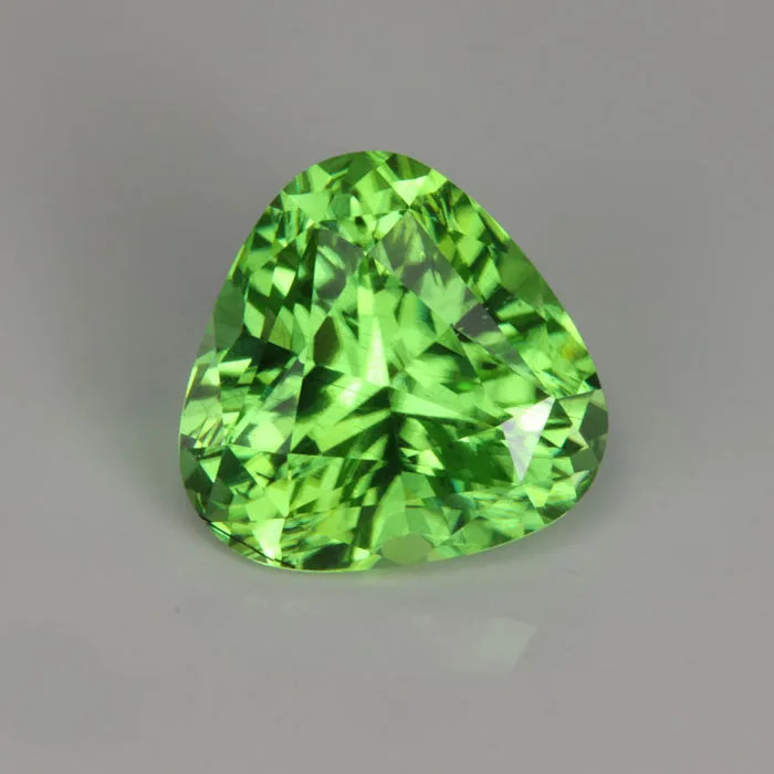 Trilliant Cut Peridot 1418 Carats vendorunknown Rings