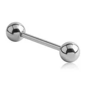 Tulsa Body Jewelry 6g Stainless Straight Barbell internal Bracelets