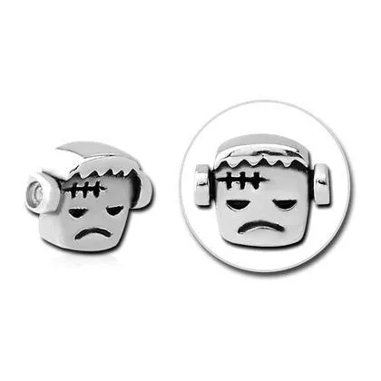 Tulsa Body Jewelry Bracelets Stainless Frankenstein Replacement Bead