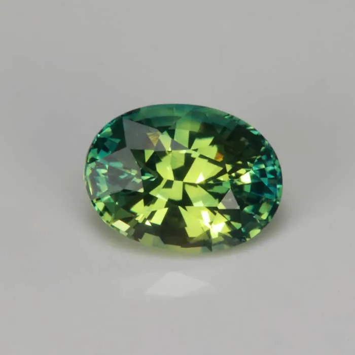 vendorunknown Rings Oval Cut BiColor Sapphire 202 Carats