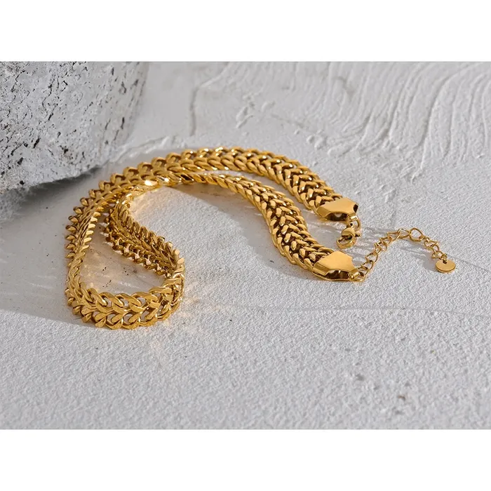Wide Chain Cuban Bracelet Mabel Love Co Bracelets