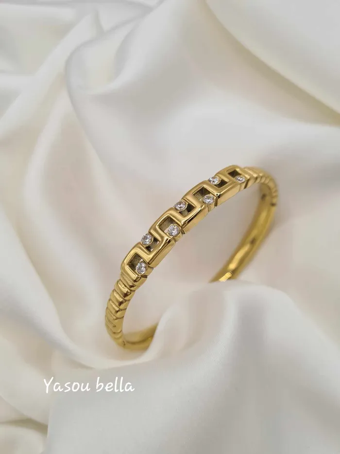 Yasou Jewelry Bracelets Bracelet Mosaic Diamant d 6cm