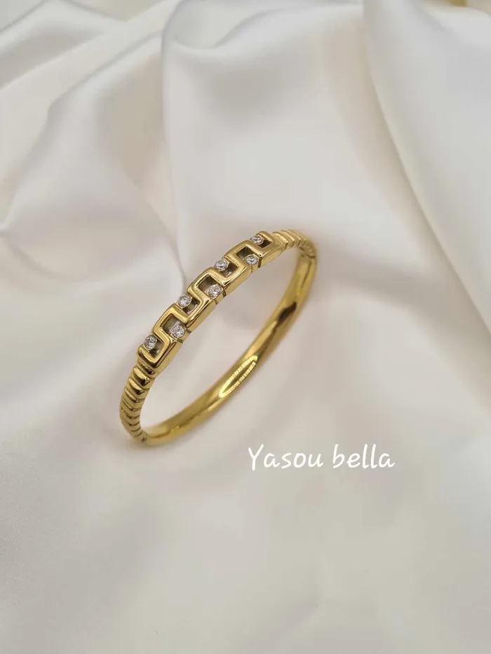 Yasou Jewelry Bracelets Bracelet Mosaic Diamant d 6cm
