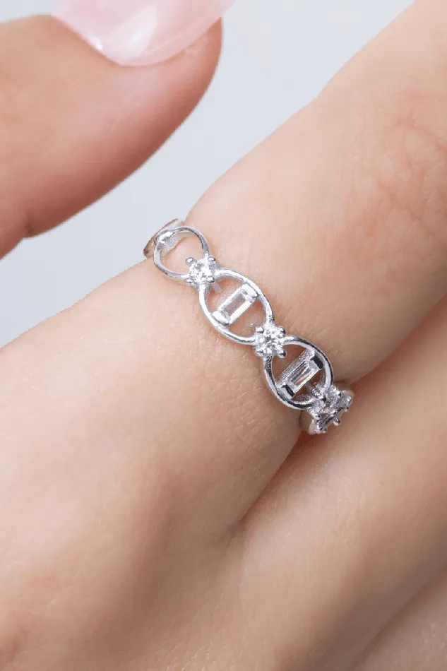Zircon 0129 Ring KOAY Silver Store Rings