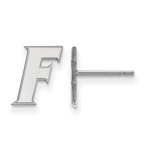 10k White Gold LogoArt University of Florida Letter F Extra Small Post Earrings International Diamond Center Earrings 10k White Gold LogoArt University of Florida Letter F Extra Small Post Earrings International Diamond Center Earrings