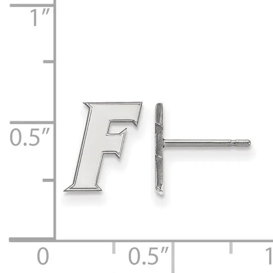10k White Gold LogoArt University of Florida Letter F Extra Small Post Earrings International Diamond Center Earrings 10k White Gold LogoArt University of Florida Letter F Extra Small Post Earrings International Diamond Center Earrings