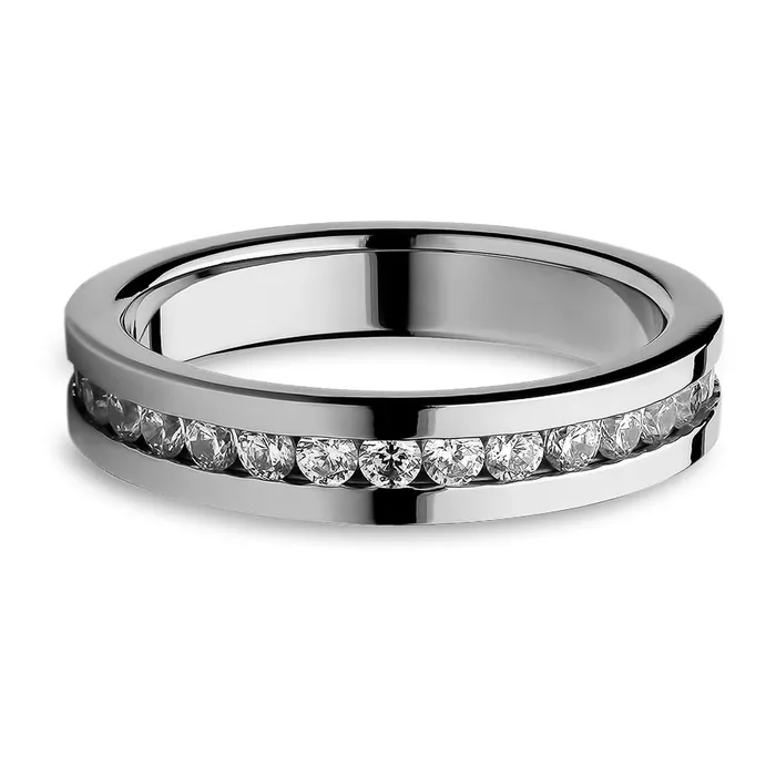 4mm Titanium Wedding Ring Ladies Titanium Ring Engagement Ring Anniversary Ring Clean Casting Jewelry Rings
