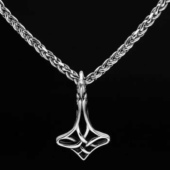 AE Necklaces Thors Hammer Necklace Celtic Mjolnir