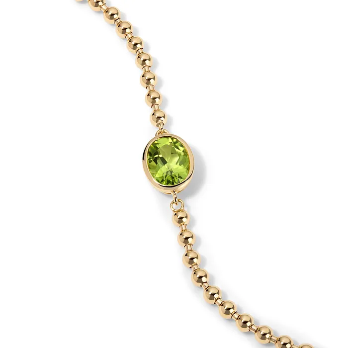 Bezel Oval Gemstone Chain Bracelet SG Fine Bracelets Bezel Oval Gemstone Chain Bracelet SG Fine Bracelets
