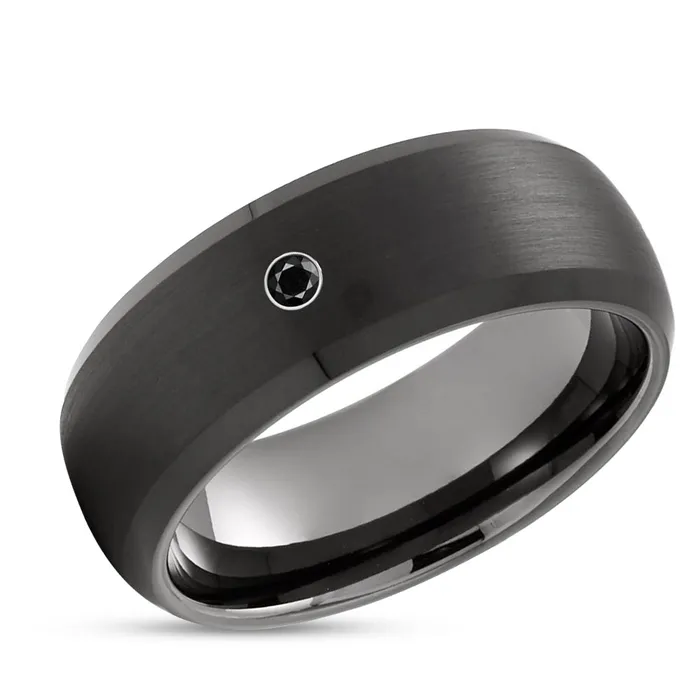 Black Tungsten Wedding Ring Gunmetal Wedding Ring Black Diamond Wedding Ring Black Ring Clean Casting Jewelry Rings Black Tungsten Wedding Ring Gunmetal Wedding Ring Black Diamond Wedding Ring Black Ring Clean Casting Jewelry Rings