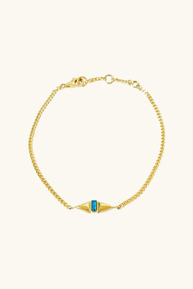 Bracelets Sierra Winter Jewelry Femme Bracelet Blue Topaz