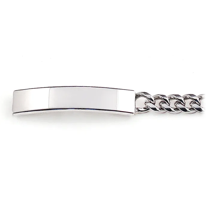 Bracelets Speidel Ladies ID Bracelet with Polished Plaque