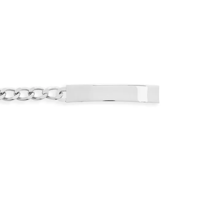 Bracelets Speidel Ladies ID Bracelet with Polished Plaque