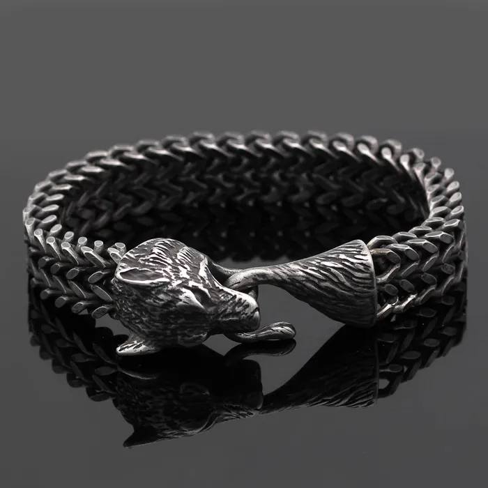 Bracelets Valhalla Vikings Viking Bracelet Fenrir Wolf