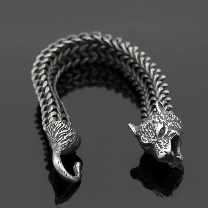 Bracelets Valhalla Vikings Viking Bracelet Fenrir Wolf