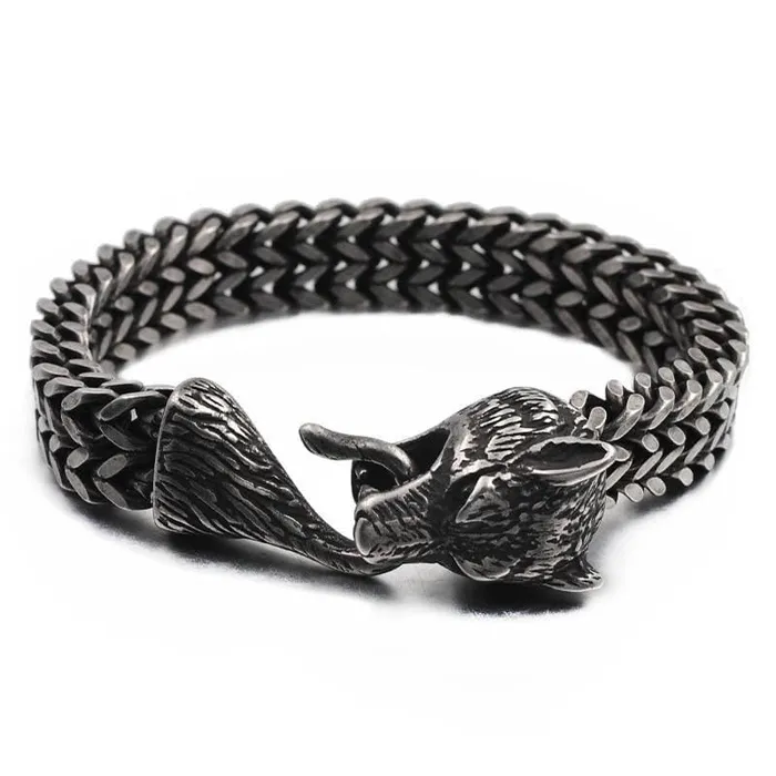 Bracelets Valhalla Vikings Viking Bracelet Fenrir Wolf