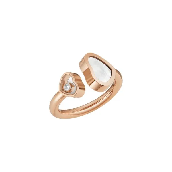 Chopard Rings Happy Hearts Rose Gold Ring
