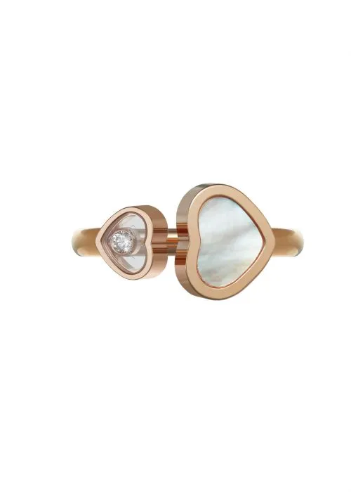 Chopard Rings Happy Hearts Rose Gold Ring