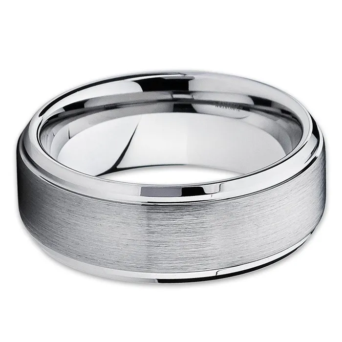 Cobalt Wedding Band Silver Cobalt Ring Cobalt Chrome Ring Wedding Band Wedding Ring Clean Casting Jewelry Rings