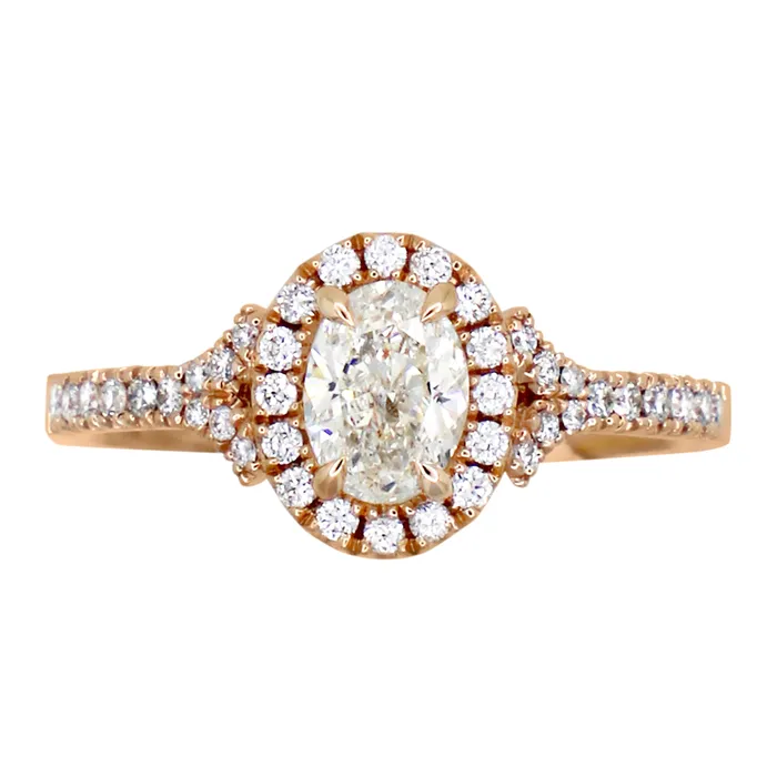 Complete Oval Engagement Ring Shop IDC estore Rings