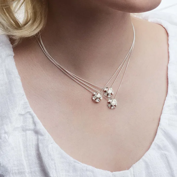 Design Anu Kaartinen Necklaces Dione silver necklace