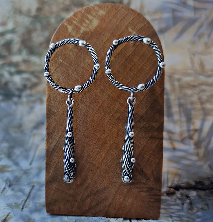 DF Project Earrings Yereko Silver Earrings