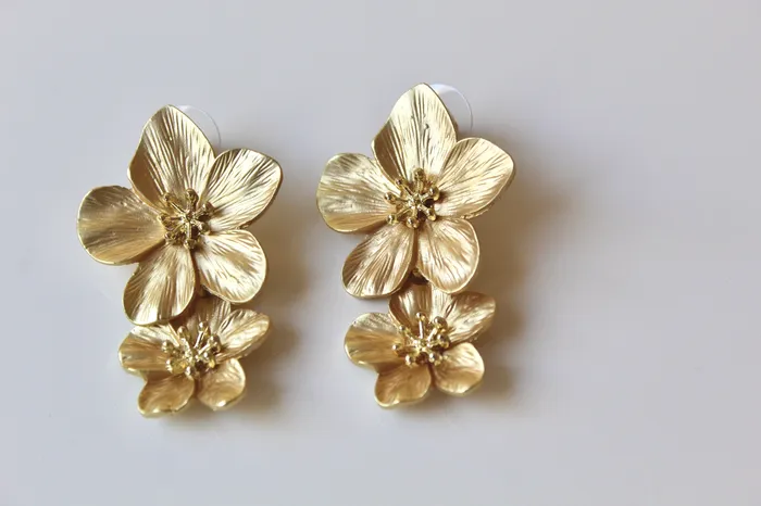 Earrings Flower Drop Earrings The Little Catholic