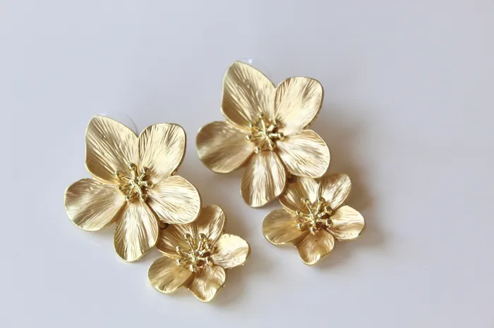 Earrings Flower Drop Earrings The Little Catholic