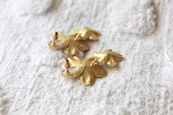 Earrings Flower Drop Earrings The Little Catholic