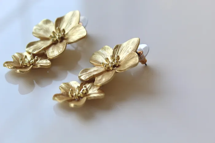 Earrings Flower Drop Earrings The Little Catholic