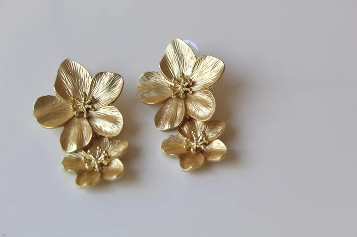 Earrings Flower Drop Earrings The Little Catholic