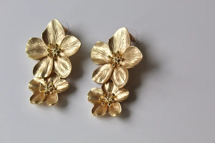 Earrings Flower Drop Earrings The Little Catholic
