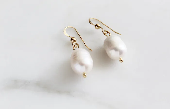 Earrings Giannas Pearl earrings TheLittleCatholic