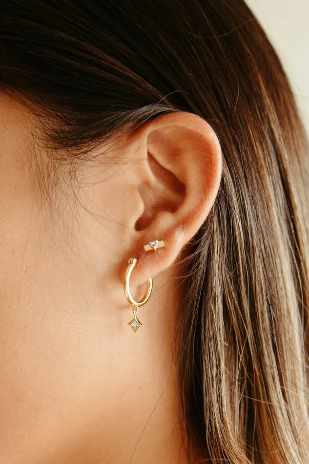 Earrings Sierra Winter Jewelry Nova Earrings White Topaz