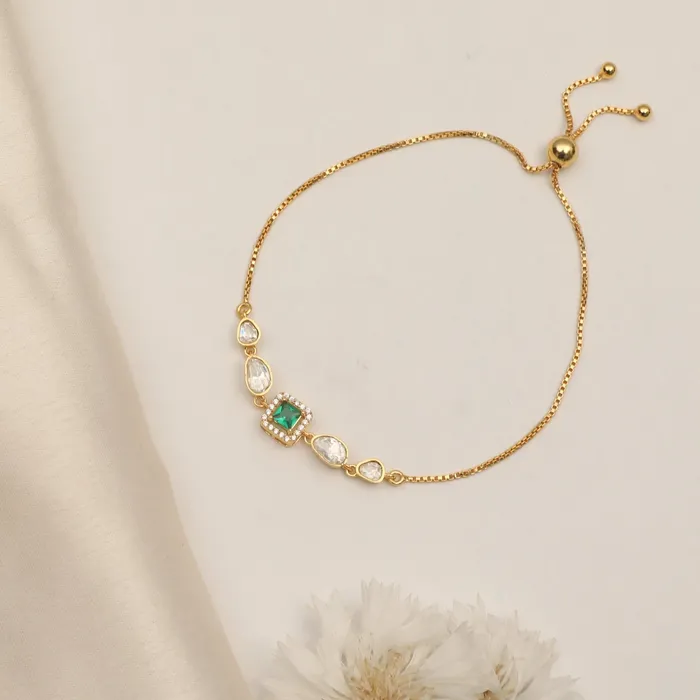 Eclipse Moissanite Silver Bracelet SILVER Bracelets
