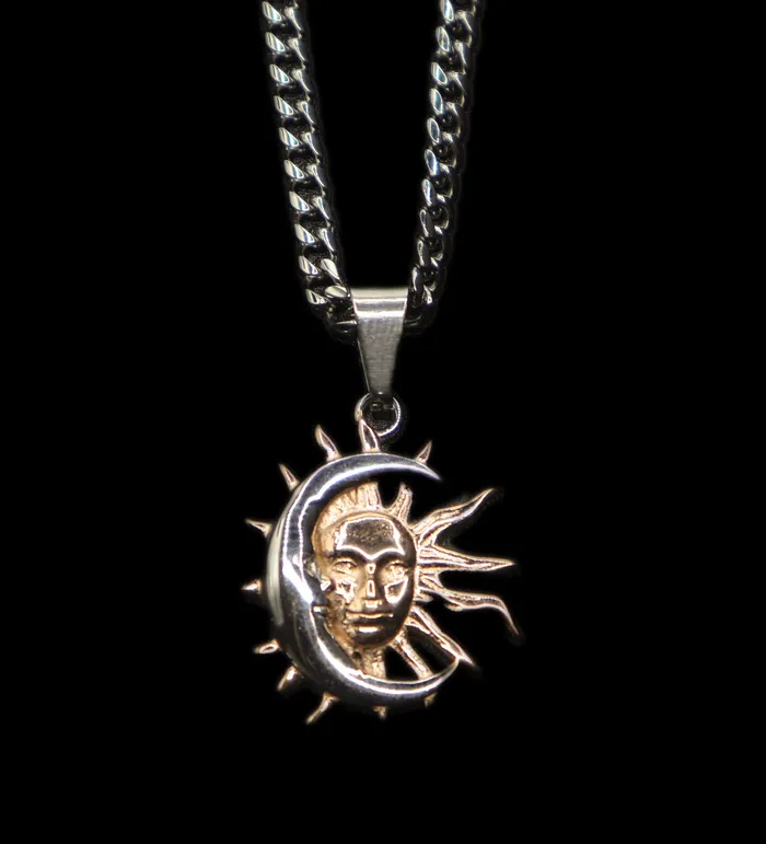 Fashion Jewelry by Yordy Necklaces Silver Lovers of the Sky Pendant