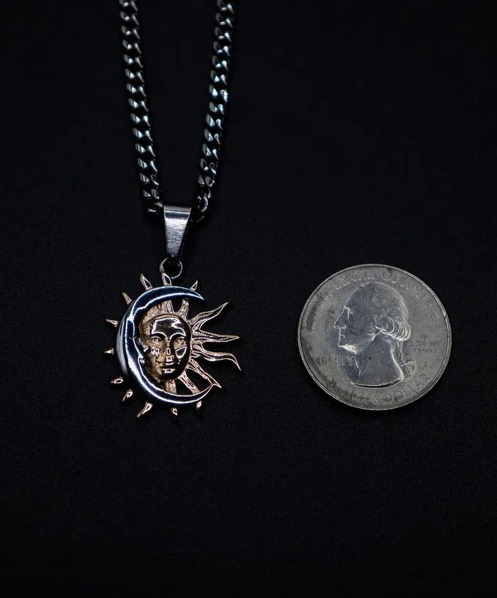 Fashion Jewelry by Yordy Necklaces Silver Lovers of the Sky Pendant