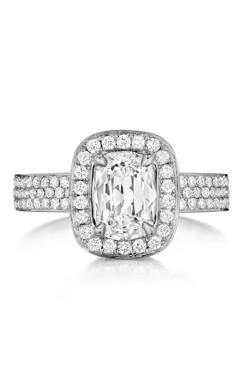 Henri Daussi Cushion Collection Diamond Ring Setting 075 CTW International Diamond Center Rings Henri Daussi Cushion Collection Diamond Ring Setting 075 CTW International Diamond Center Rings