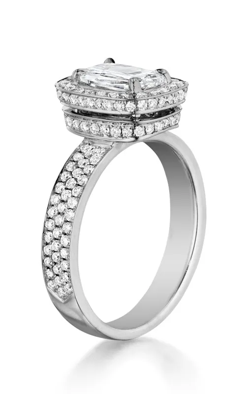 Henri Daussi Cushion Collection Diamond Ring Setting 075 CTW International Diamond Center Rings Henri Daussi Cushion Collection Diamond Ring Setting 075 CTW International Diamond Center Rings