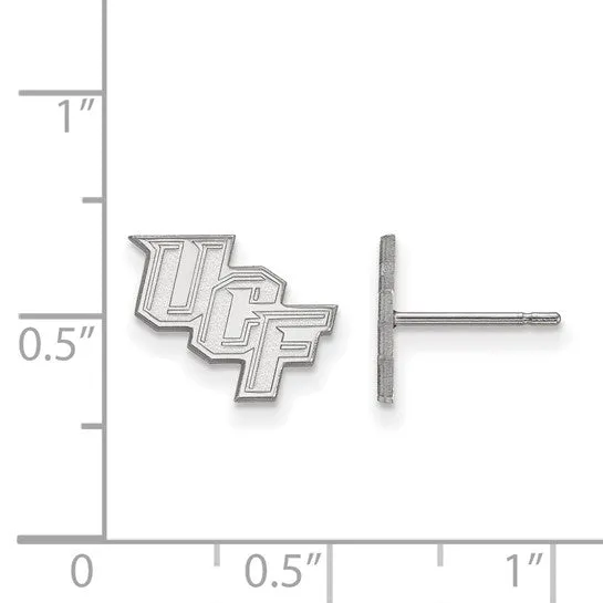 International Diamond Center Earrings 10k White Gold LogoArt University of Central Florida UCF Extra Small Post Earrings International Diamond Center Earrings 10k White Gold LogoArt University of Central Florida UCF Extra Small Post Earrings