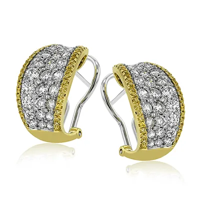 International Diamond Center Earrings Simon G me2262 Earrings in 18k Gold with Diamonds International Diamond Center Earrings Simon G me2262 Earrings in 18k Gold with Diamonds
