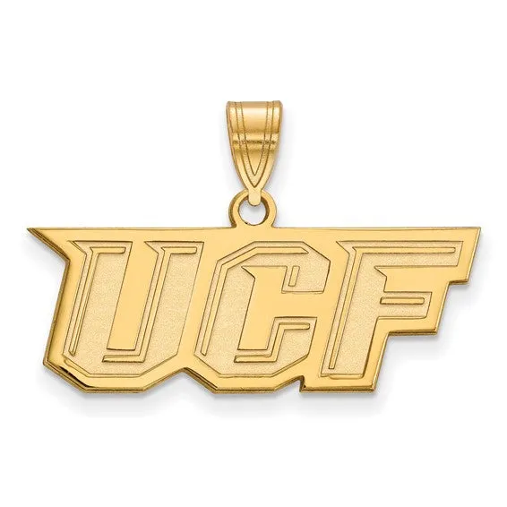 International Diamond Center Necklaces 14k Gold LogoArt University of Central Florida UCF Medium Pendant International Diamond Center Necklaces 14k Gold LogoArt University of Central Florida UCF Medium Pendant