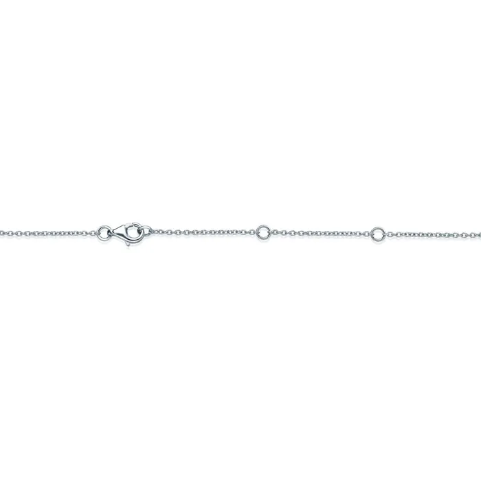 International Diamond Center Necklaces IDC Signature Collection White Gold Diamond Bouquet Everyday Necklace 30ctw approx 19 center International Diamond Center Necklaces IDC Signature Collection White Gold Diamond Bouquet Everyday Necklace 30ctw approx 19 center