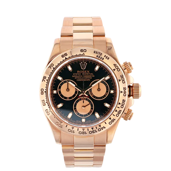 International Diamond Center PreStyled Sets Rolex Daytona 116505 Everose Gold 40mm Preowned International Diamond Center PreStyled Sets Rolex Daytona 116505 Everose Gold 40mm Preowned
