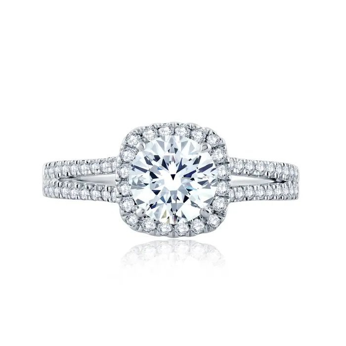 International Diamond Center Rings AJAFFE Metropolitain Round Diamond Engagement Ring Setting 030 ctw International Diamond Center Rings AJAFFE Metropolitain Round Diamond Engagement Ring Setting 030 ctw