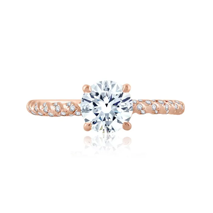 International Diamond Center Rings AJAFFE Seasons of Love Round Diamond Engagement Ring Setting 031 ctw International Diamond Center Rings AJAFFE Seasons of Love Round Diamond Engagement Ring Setting 031 ctw