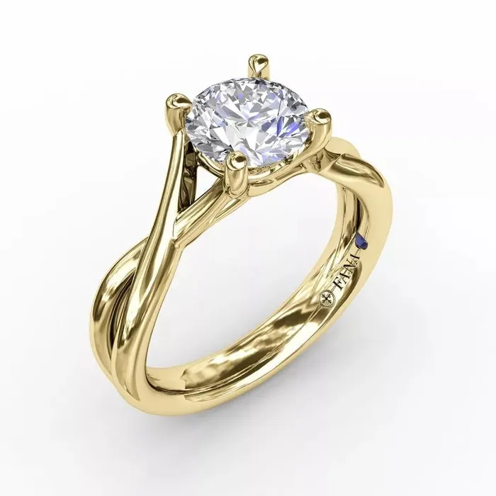 International Diamond Center Rings FANA Infinity Solitaire Engagement Ring Setting
